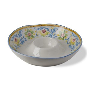 tagltd Capri Chip And Dip Appetizer Serving Dish Bowl - 1 of 2