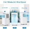 Portable Air Conditioners 8000 BTU, 4-IN-1 Indoor AC Unit with Cooling, Dehumidifier, Portable AC with Remote Control for Home Office - 3 of 4