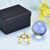 Unique Bargains Home Office Decorative Crystal Ball with Gift Box and Metal Stand - 4 of 4