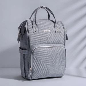 Racxily Fashion Diaper Bag, Backpack Quilted Large Mum Maternity Nursing Bag, Travel Backpack Stroller Baby Bags Nappy Baby Care - 1 of 4