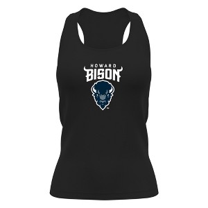 Howard University Adult Women's Sport Tank Top Primary Logo - 1 of 4