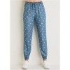 VENUS Womens Printed Chambray Joggers - 2 of 4