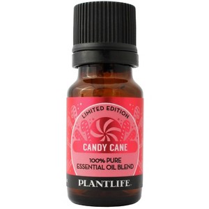 Plantlife Candy Cane Aromatherapy Essential Oil Blend – 100% Pure, Therapeutic Grade, No Additives or Fillers, Made in California, 10 ml - 1 of 1
