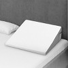 Dyonery 8" Soft Memory Foam and Washable Cover Bed Wedge Pillow, for Acid Reflux, Heartburn, Back Pain Relief, Snoring, Sleep Apnea, Gray - 2 of 4