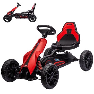 12V Electric Drift Kart, 7Ah Battery Powered with 35W Motor, Adjustable Speed, Safety Belt, Shock Absorber - 1 of 1