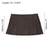 Unique Bargains Soft Faux Leather Double Side Fringe Trim for DIY Sewings - 2 of 4