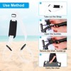 Unique Bargains Durable Portable Adjustable Carrying Beach Chair Straps - 4 of 4