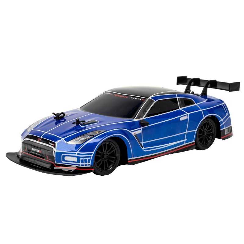Hyper RC Nissan GTR Rechargeable Car with LED/Vapor Effects - 1:16 Scale - 2.4 GHz, 4 of 9