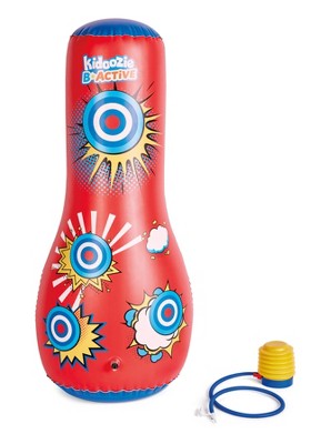 Kidoozie B-Active Bounce Back Punching Bag, Inflatable for Indoor & Outdoor Play, Activity & Exercise, Ages 3+.