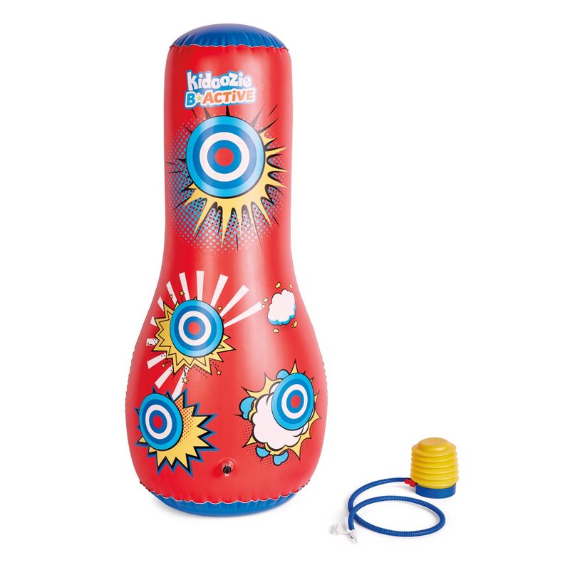 Kidoozie B-Active Bounce Back Punching Bag, Inflatable for Indoor & Outdoor Play, Activity & Exercise, Ages 3+., 1 of 8