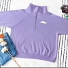 Simply Sage Market Hike More Worry Less Mountains Quarter Zip Fleece - 2 of 4