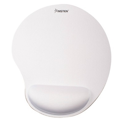 Insten Mouse Pad with Wrist Support Rest, Ergonomic Support Cushion, Easy Typing & Plain Relief, Arc, 9.7 x 8.5 inches