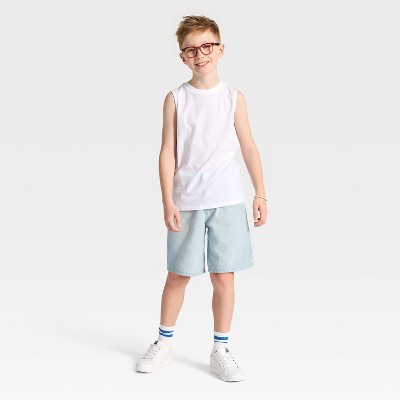 Детские Cat & Jack Boys' Tank Top - Cat & Jack™ Charcoal Gray S — фото 2