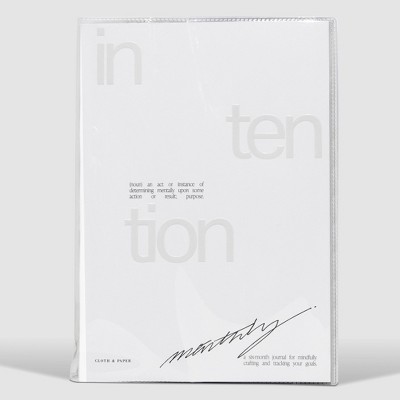 Cloth & Paper Intention Notebook
