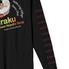 Naruto Shippuden Ichiraku Ramen Shop Crew Neck Long Sleeve Black Adult Tee - 3 of 4