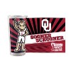 NCAA Oklahoma Sooners 20oz Mascot Stainless Steel Tumbler: Portable Drinkware, Lidded - 2 of 2