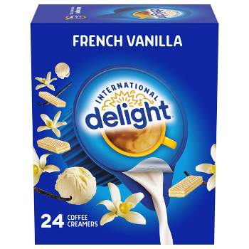 International Delight French Vanilla Coffee Creamer Singles - 24ct/0.44 fl oz