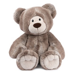 GUND Mukki Teddy Bear, Premium Stuffed Animal for Ages 1 and Up, Brown/Cream, 16” - 1 of 4