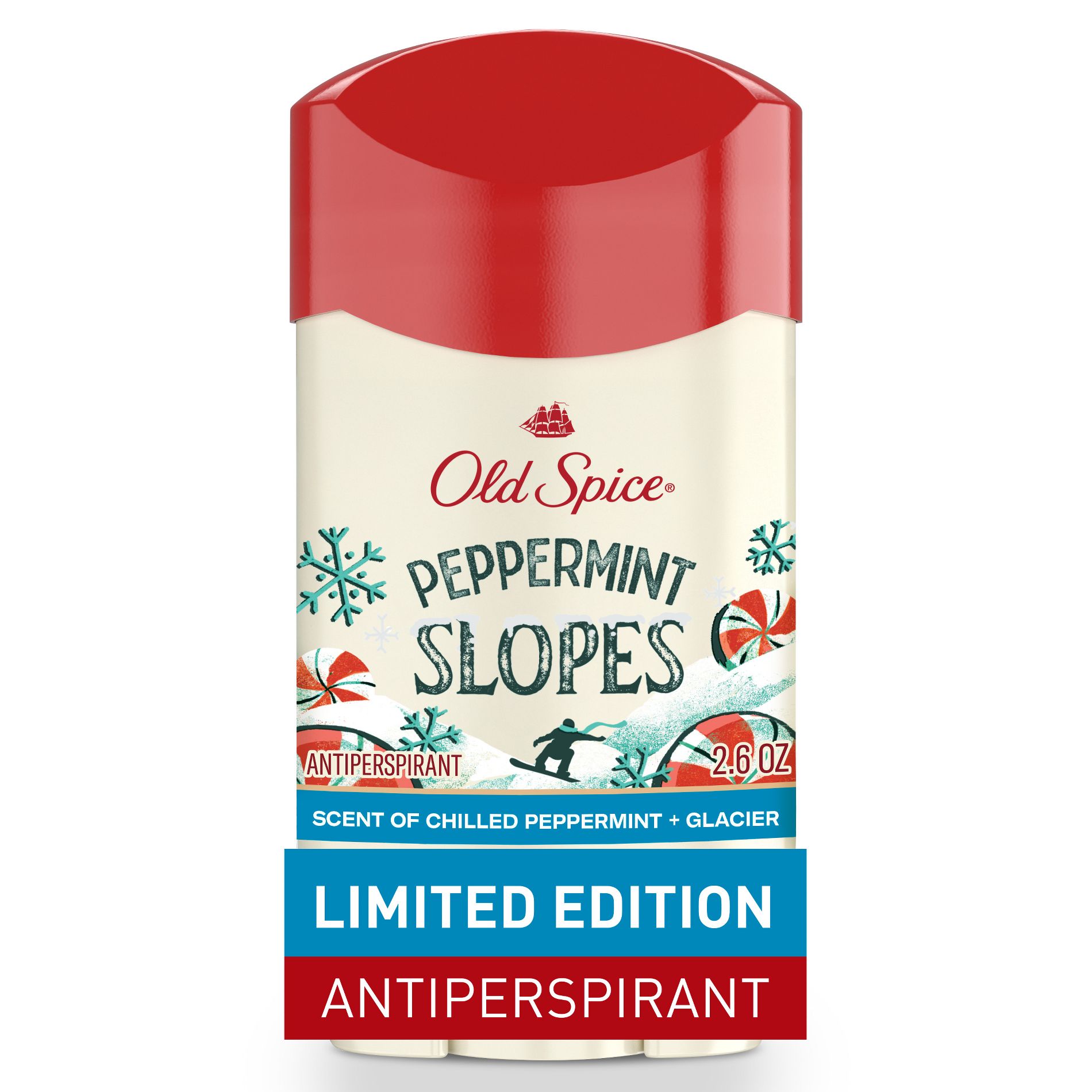 Old Spice Antiperspirants and Deodorant - Peppermint Slopes - 2.6oz