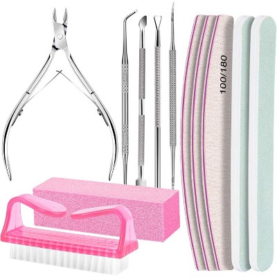 7-Piece Nail Care Kit for Women – Nail File, Buffer Block, Cuticle Remover & Manicure Tools for At-Home Nail Grooming