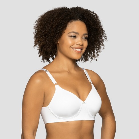 Warner's Women's Blissful Benefits by Smooth Look Underwire Bra with Full  Coverage : : Fashion