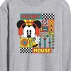 Men's - Disney - Mickey Mouse Rhythm Waves Long Sleeve Graphic T-Shirt - 2 of 4