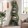 Tribesigns 70" 5-Tier Corner Shelf - 2 of 4