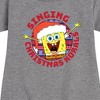 - SpongeBob SquarePants - Singing Christmas Korals Graphic Short Sleeve Fleece Dress - 2 of 4