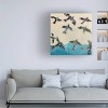 35" x 35" Kellie Day 'Ravens Rising' Unframed Canvas Art - Trademark Fine Art: Modern Style Animal Theme Wall Decor - 3 of 4