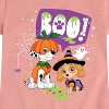 Girls' - Paw Patrol - Halloween Skye and Marshall Boo Fitted Short Sleeve Graphic T-Shirt - 2 of 4