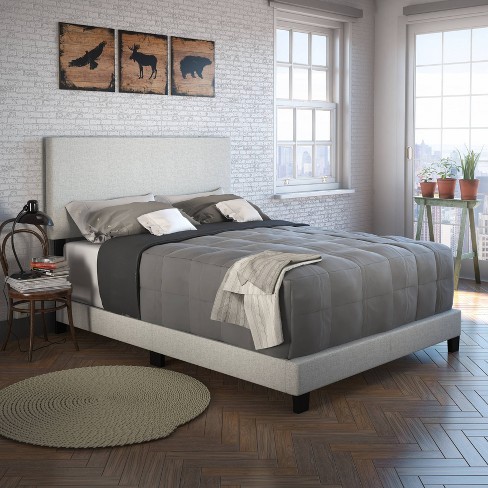 Monroe upholstered deals queen bed