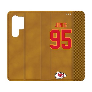 NFL Kansas City Chiefs Players Game Tactic Folio Cell Phone Case for Samsung Galaxy - 1 of 4