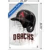 Trends International MLB Arizona Diamondbacks - Drip Helmet 22 Framed Wall Poster Prints - 3 of 4