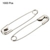 Unique Bargains Metal DIY Blankets Crafts Brooch Making Home Sewing Safety Pins 1000 Pcs - 3 of 4