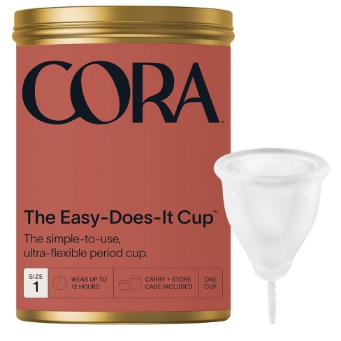 Cora Reusable Menstrual Cup - Size 1