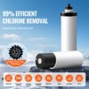 VEVOR Gravity-fed Water Filter System, 2.25G 304 Stainless-Steel Countertop Water Filtration System, Reduces Lead and up to 99% of Chlorine - 3 of 4