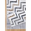 LunaLulinlk White Multi 5 ft. 3 in. x 7 ft. Area Rug - 3 of 4
