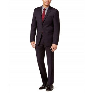 Calvin Klein Mens Textured Two Button Formal Suit - 1 of 1