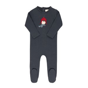 Ely's & Co. - Baby French Terry Footie - Autumn Kids Collection - 1 of 3