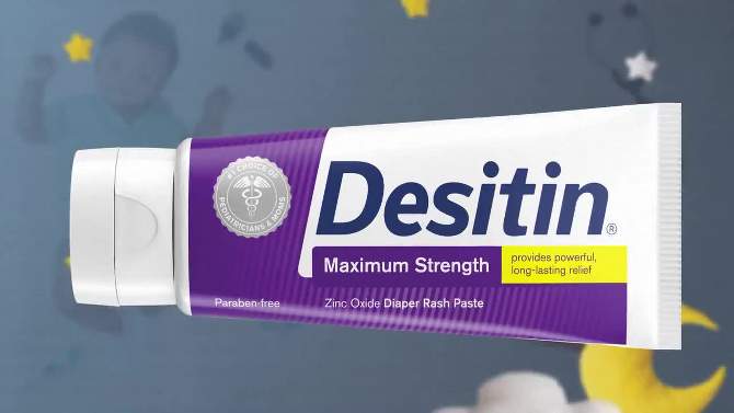 Desitin Maximum Strength Baby Diaper Rash Cream with Zinc Oxide - 16oz, 2 of 11, play video