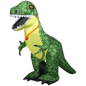 Gemmy Airblown Inflatable Dinosaur , 3.5 ft Tall, Multi - 1 of 4
