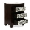 Accent Cabinet Bohemian Drawer(s) Storage for Living Room 17" Width - 3irtyhousy - 3 of 4