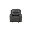 New Classic Furniture, Linton Leather Glider Recliner W/ Pwr Fr-Gray - 2 of 3