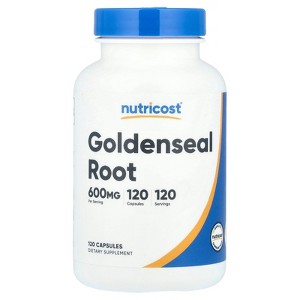 Nutricost Goldenseal Root, 600 mg, 120 Capsules - 1 of 2