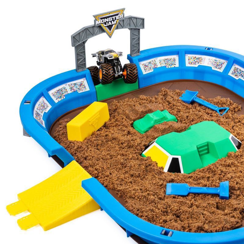 Monster Jam Monster Dirt Arena 24&#34; Playset with  Exclusive 1:64 Scale Die-Cast Monster Jam Truck, 6 of 15