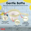 DOLU Foldable Bath Ladle for Compact Toddler Wash Tub, Ages 6+ Months, Eco Green - 3 of 4