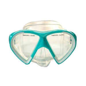 Hawaii Divers Adult Leilani Snorkel Combo – Turquoise - 1 of 4