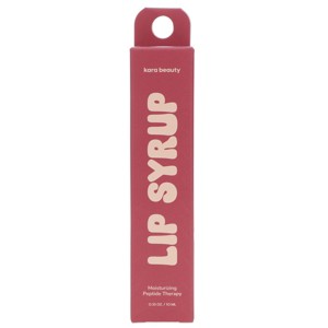 Kara Beauty Lip Syrup Moisturizing Peptide Therapy Mauve Berry 0.35 oz - 1 of 2