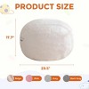 Itopfox Ultra Soft Fur Bean Bag Chair with Foam Filling, Plush Lazy Sofa for Living Room or Bedroom, Machine Washable Cover - 2 of 4