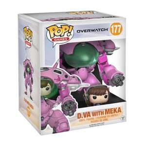 Funko POP! Overwatch D.Va with MEKA 6” Super Sized Figure #177